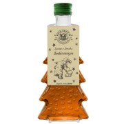 Syrop o smaku imbir – butelka choinka 250 ml, wzór serca (składnik zestawu)