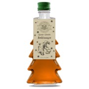 Syrop o smaku imbir – butelka choinka 250 ml, wzór gładka (składnik zestawu)